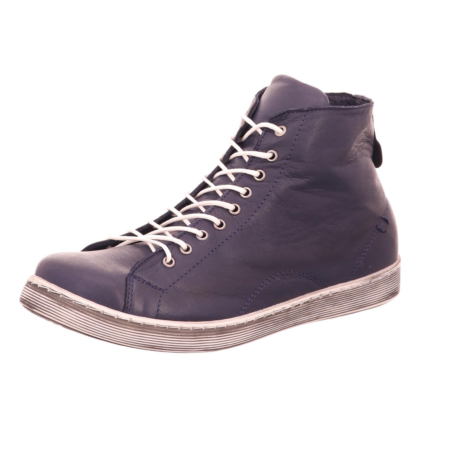 Andrea Conti Women's 0341500 Hi-Top Trainers, Blue Dark Blue 017, 6.5 UK