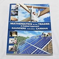 Algopix Similar Product 19 - Mathematics for the Trades A Guided