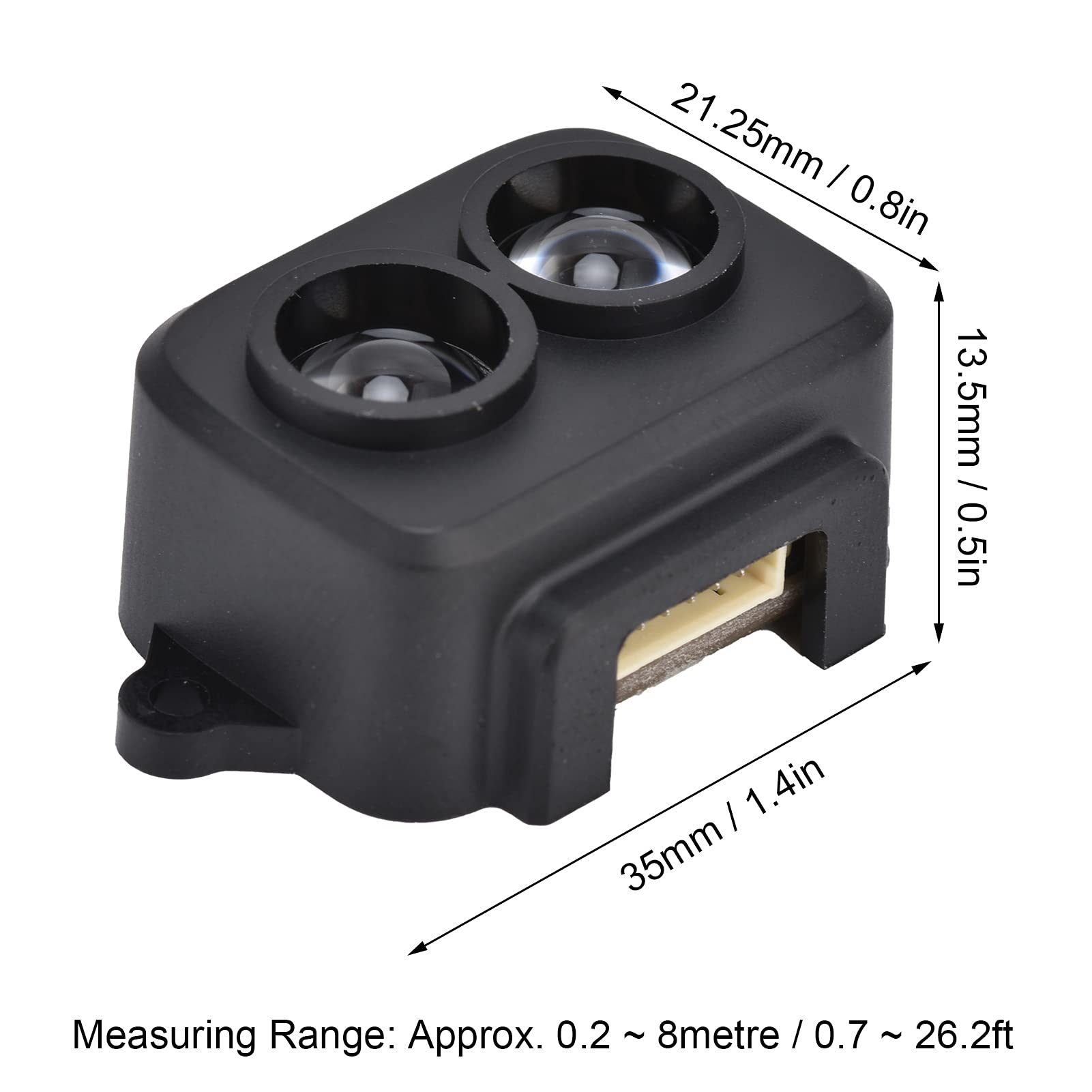 Czujnik Dalmierza Lidar 0,2-8 M 100 Hz 850 Nm Moduł Pomiaru