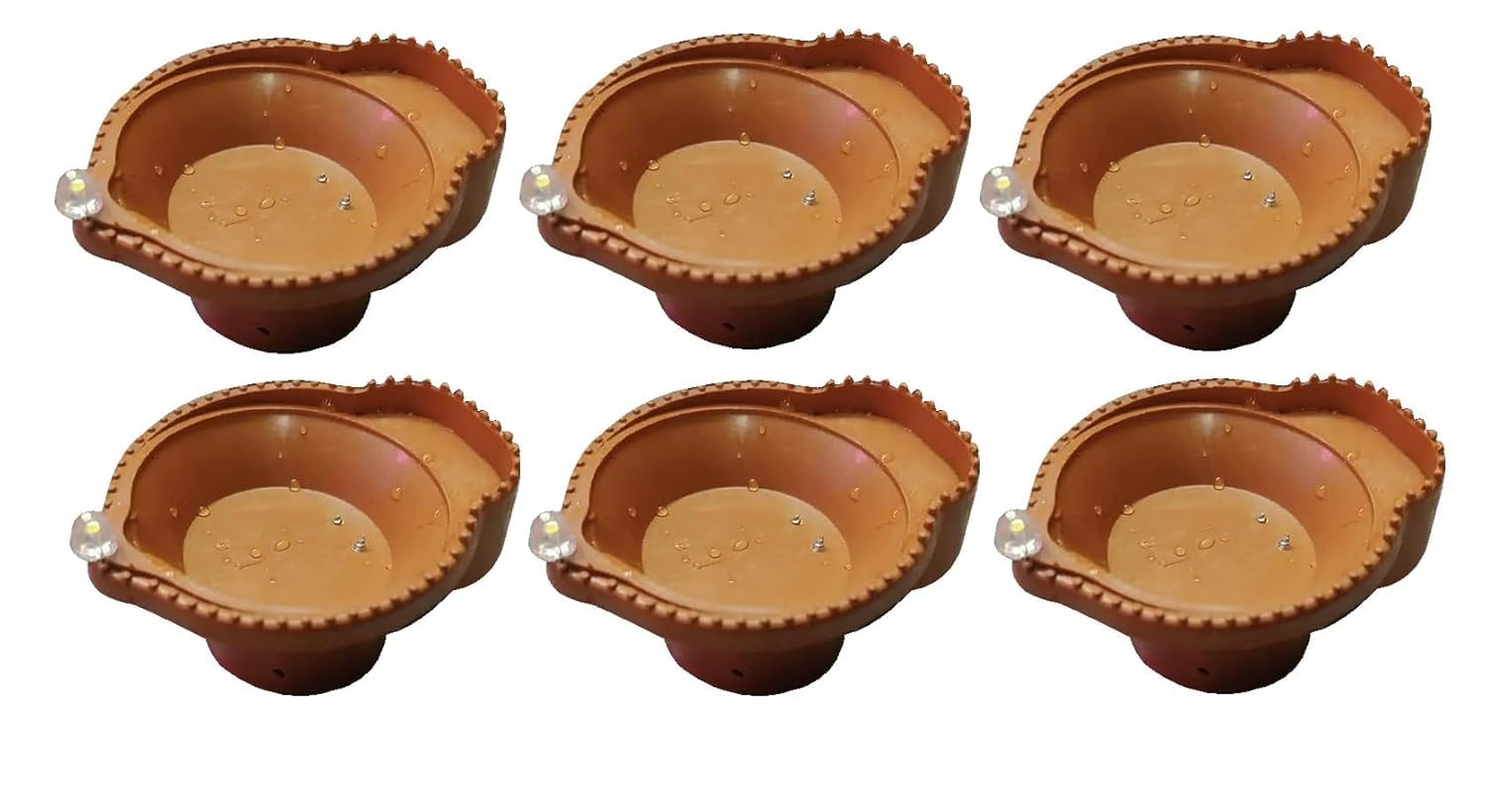 Water Sensor Eco-Friendly Led Diyas Candle E-Diya, Warm Orange Ambient Lights, Battery Operated Led Candles for Home Decor, Festivals Decoration Diwali Lights (18 pcs)-image-17