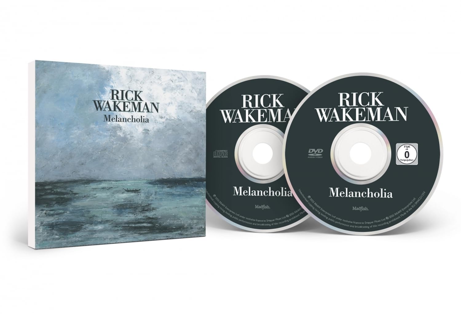 Rick Wakeman ""Melancholia"" NEW CD + DVD 2025 Sealed [YES]