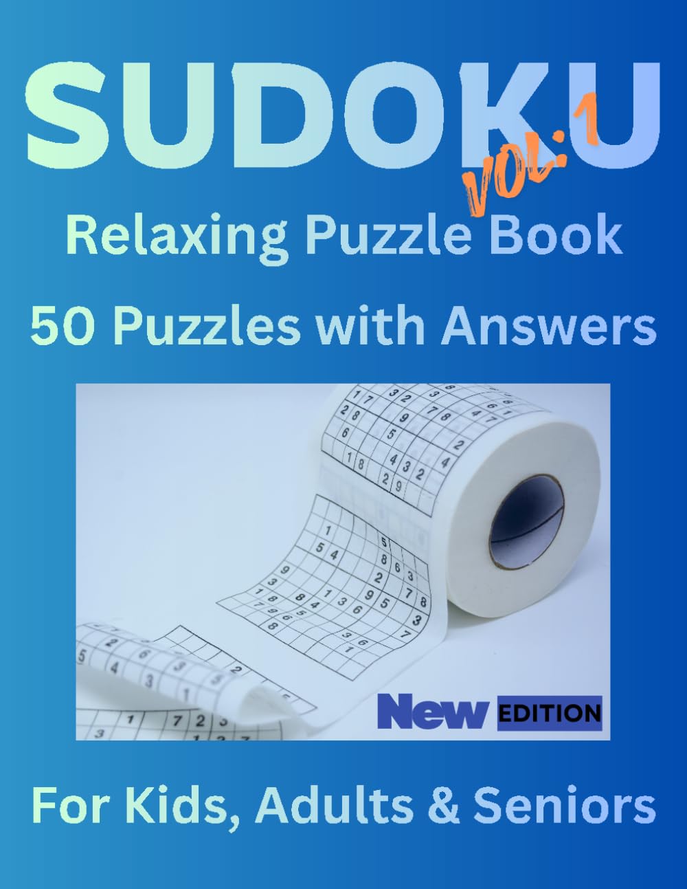 Relaxing Sudoku: 50 Medium Level Sudoku Puzzles