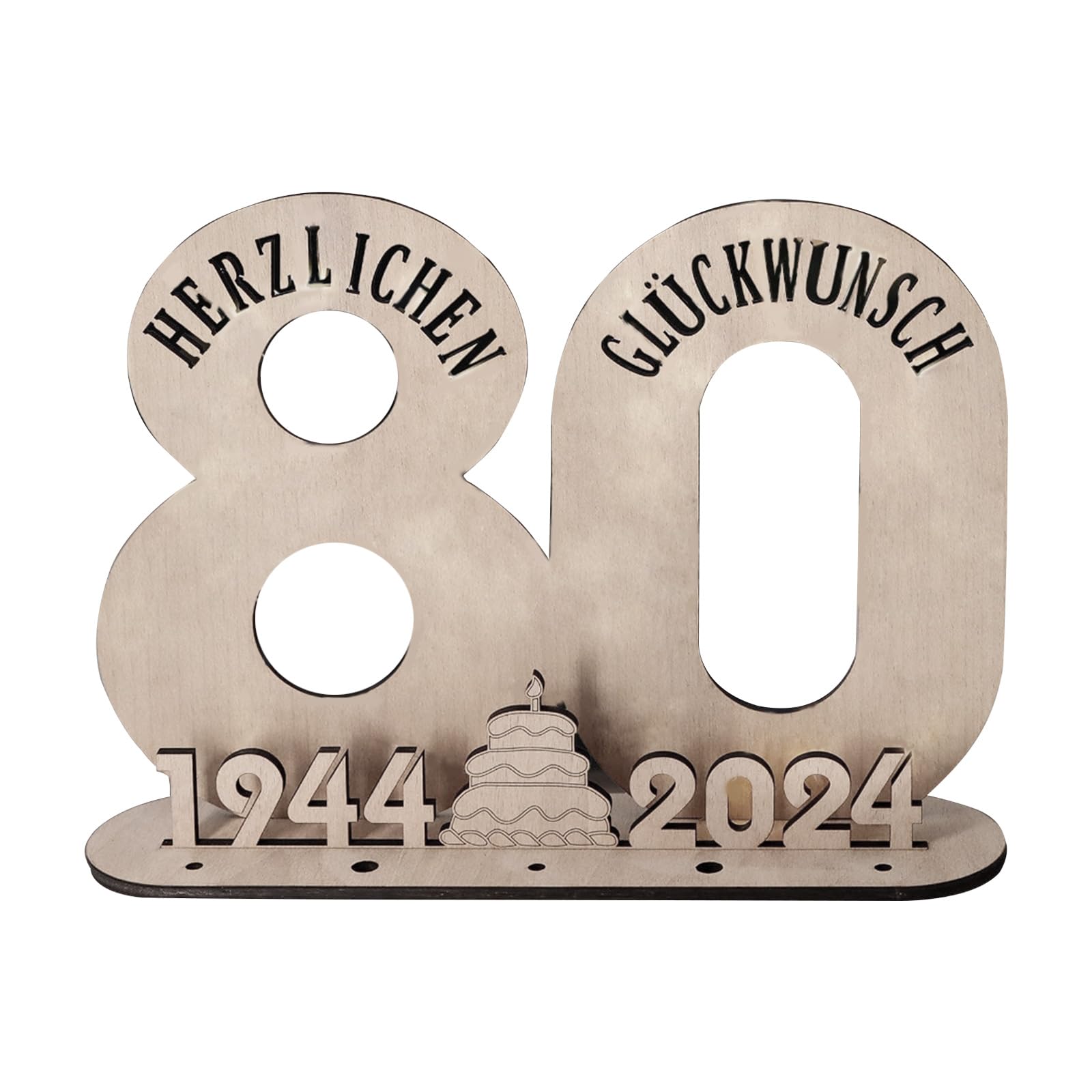 Msioytog A Contemporary Led Wood Number Sign For 2024 Wooden Sign Birthday Decors For Birthdays Nd Parties Ge