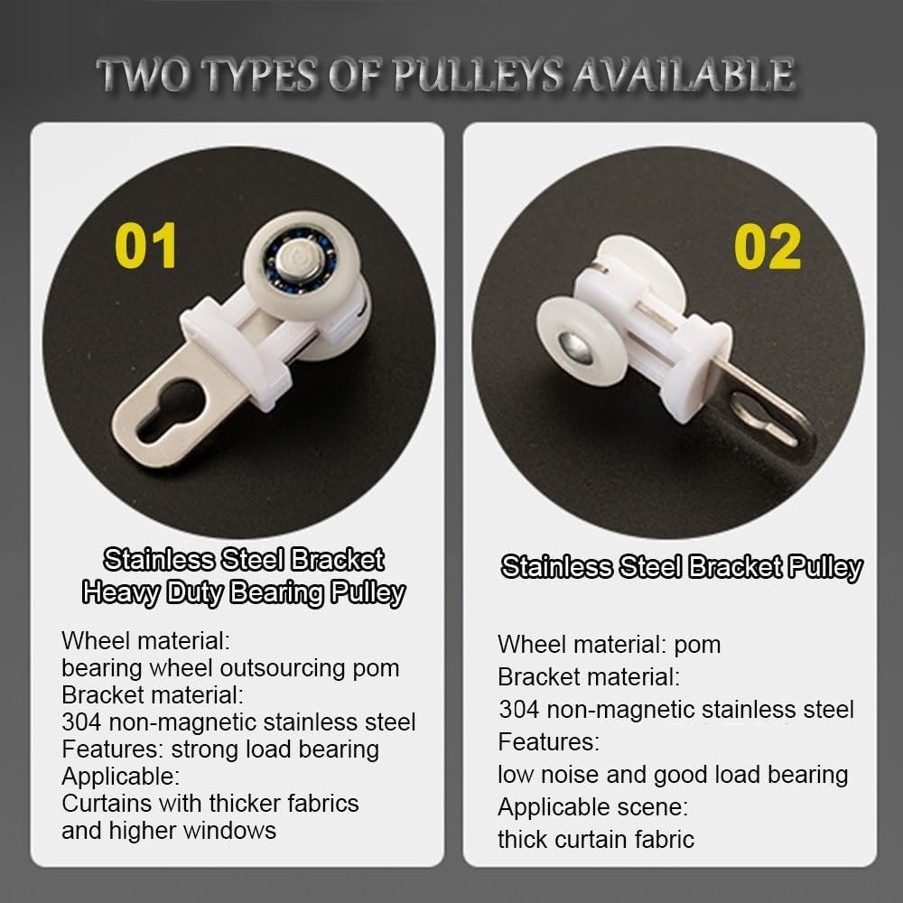 Aluminum Ceiling or Wall Mounted Curtain Track with Rollers,Hardware,and End Caps,Champagne,1.4m Single Rail