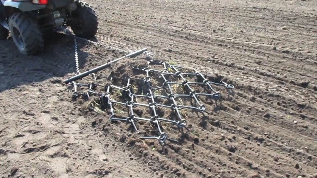 Lawn Sprayer Yard Tuff 5ft X 4ft Towable Steel Chain Rake Drag Harrow ...