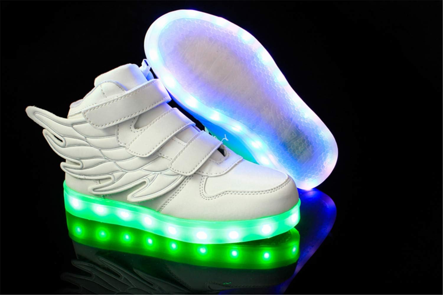 Luci Colori Ricaricabili Scarpe LED Per Bambini Colori
