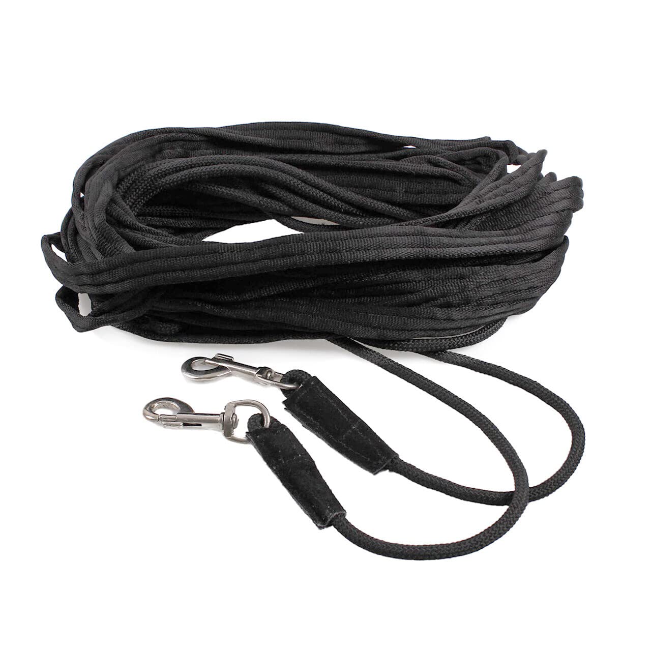 QHP Doppellonge Schwarz 16m