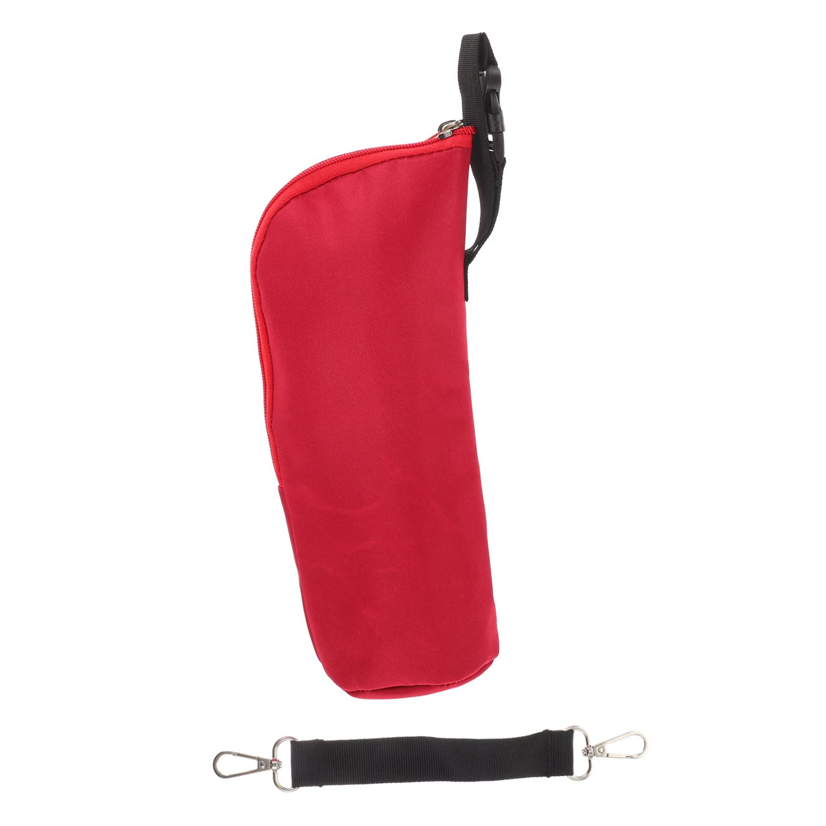 BESTonZON 4 Set Borsa Isolante Per Biberon Borsa Portatile Custodia Porta Bottiglia D'acqua Sacchetto Per Alimenti Per Bambini Borse Termiche Per Bottiglie Di Latte La Borsa Metallo Rosso