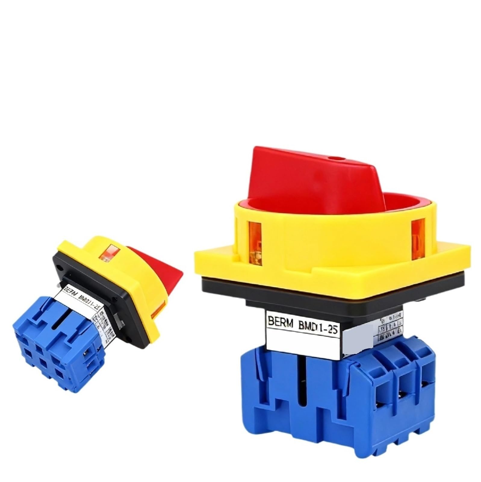 1 Uds BMD11 interruptor aislador de rotura de carga rotativa 3 polos trifásico 380V 50Hz cambio Manual desconexión 25A a 100A(100A)