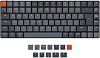 Keychron K3 Ultra-Slim 75% ISO-UK-Layout Wireless Bluetooth/Wired USB Mechanical Keyboard,84 Keys Hot Swappable Low-Profile Optical Blue Switch White LED Backlit for Mac Windows-Version 2
