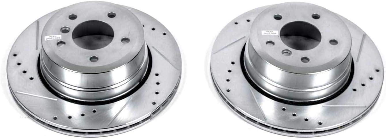 Limited Stock Power Stop EBR1022XPR Rear Evolution Drilled & Slotted Rotor Pair Flash Deals - 70% OFF Power Stop EBR1022XPR Rear Evolution Drilled & Slotted Rotor Pair