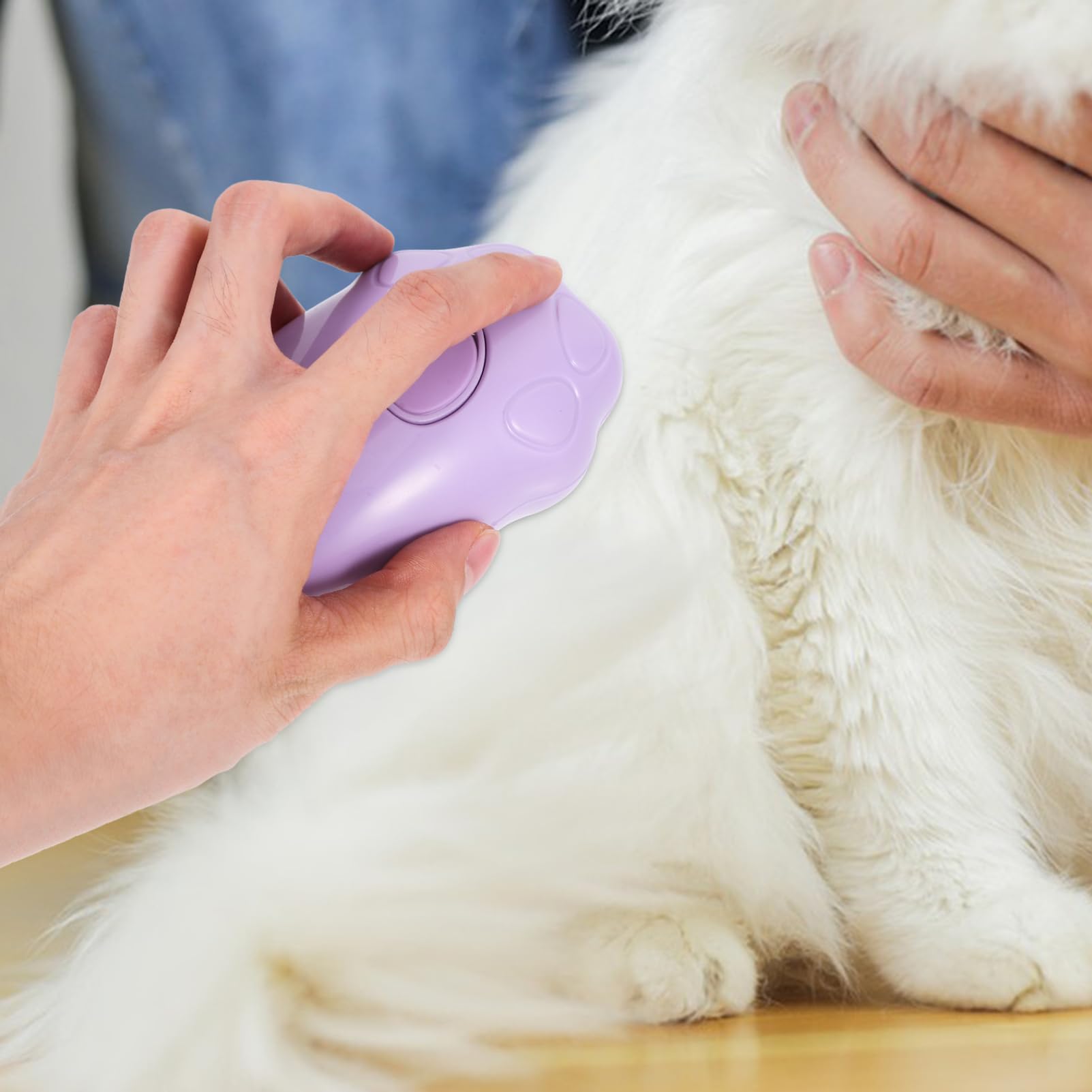 BESPORTBLE 5piezas Cepillo De Vapor Multifuncional Para Mascotas Autolimpiante Para Baños De Perros y Gatos Masaje Suave y Desenredado