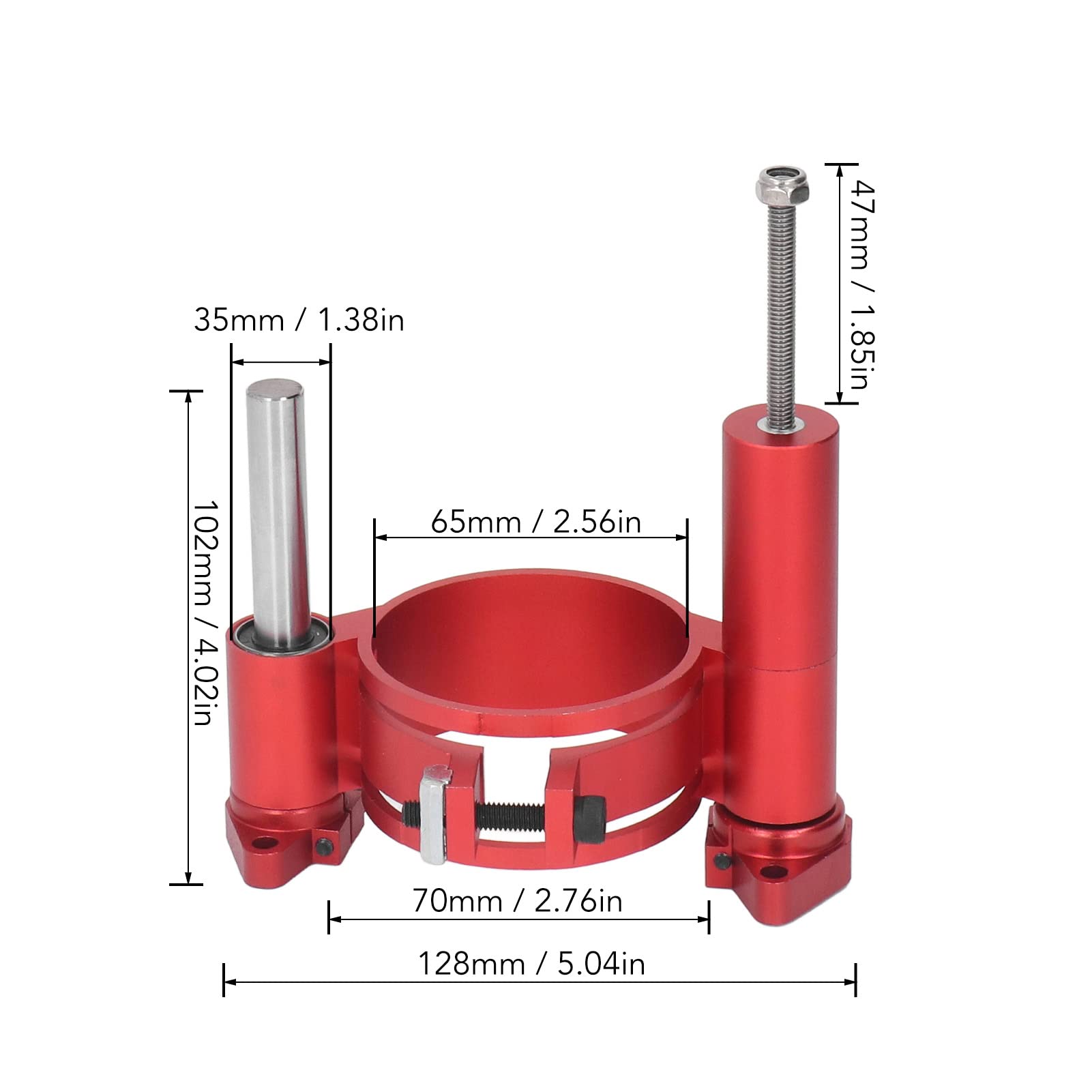 Podnośnik Routera, System Podnoszenia Routera ze Stopu Aluminium z Wspornikiem ze Stali Nierdzewnej, Regulacja korbą ręczną od 0 do 47 Mm, do Stołu Obróbki Drewna i Trymerów Elektrycznych