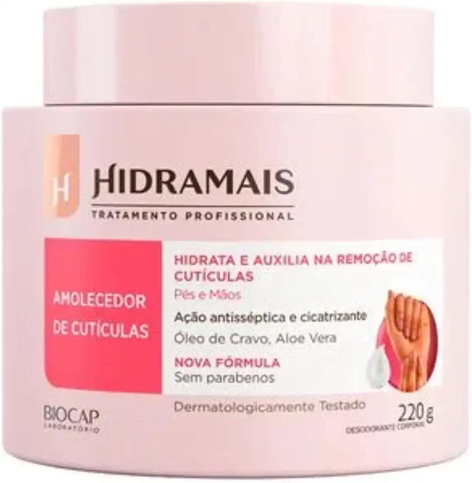 Hidramais Amolecedor de Cuticula Creme Hidratante 220g