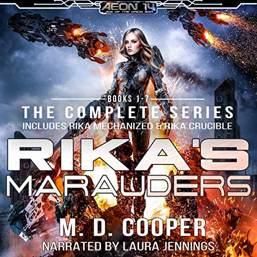 Book cover for Rika's Marauders: The Complete Series
