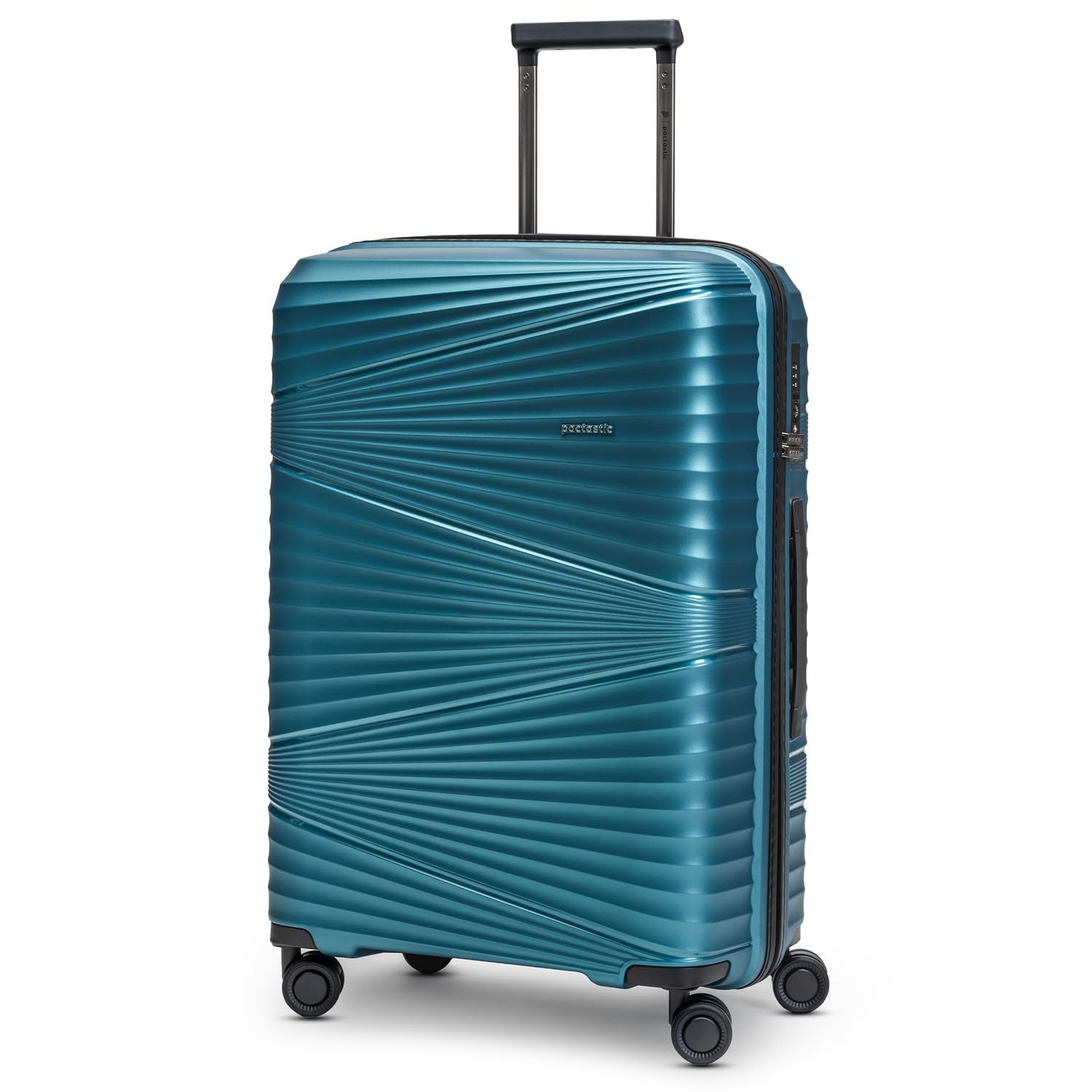 Pactastic Ultraleicht Hartschalen Check-in Koffer | Mittelgroßer Trolley | 45 x 25 x 67 cm | 62 Liter | Polypropylen & TSA | nur 3,08 Kg Collection 02