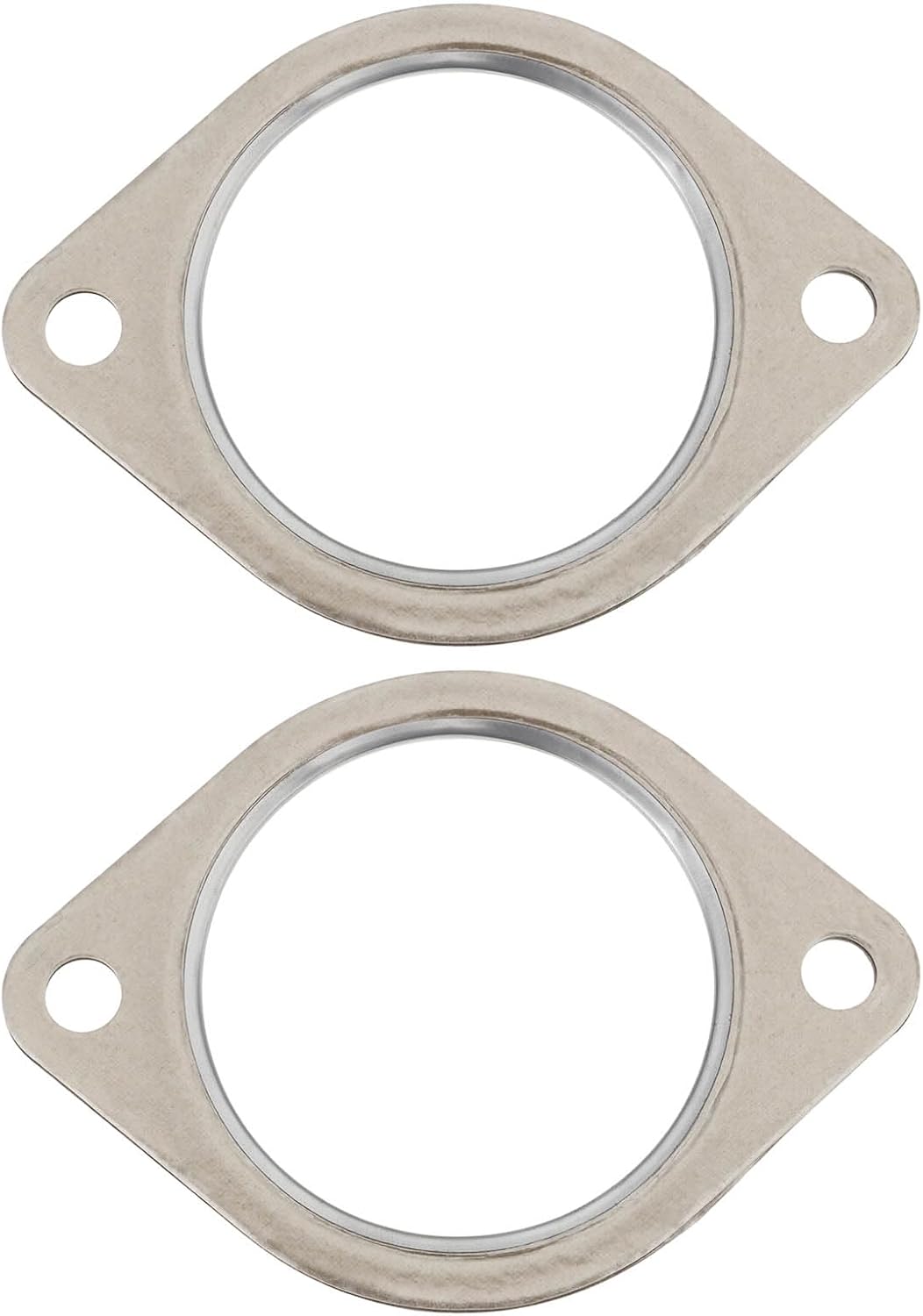 2Pcs Exhaust Pipe Gasket 18307553603 Compatible with BMW E82 135i 325i 335i 335i xDrive