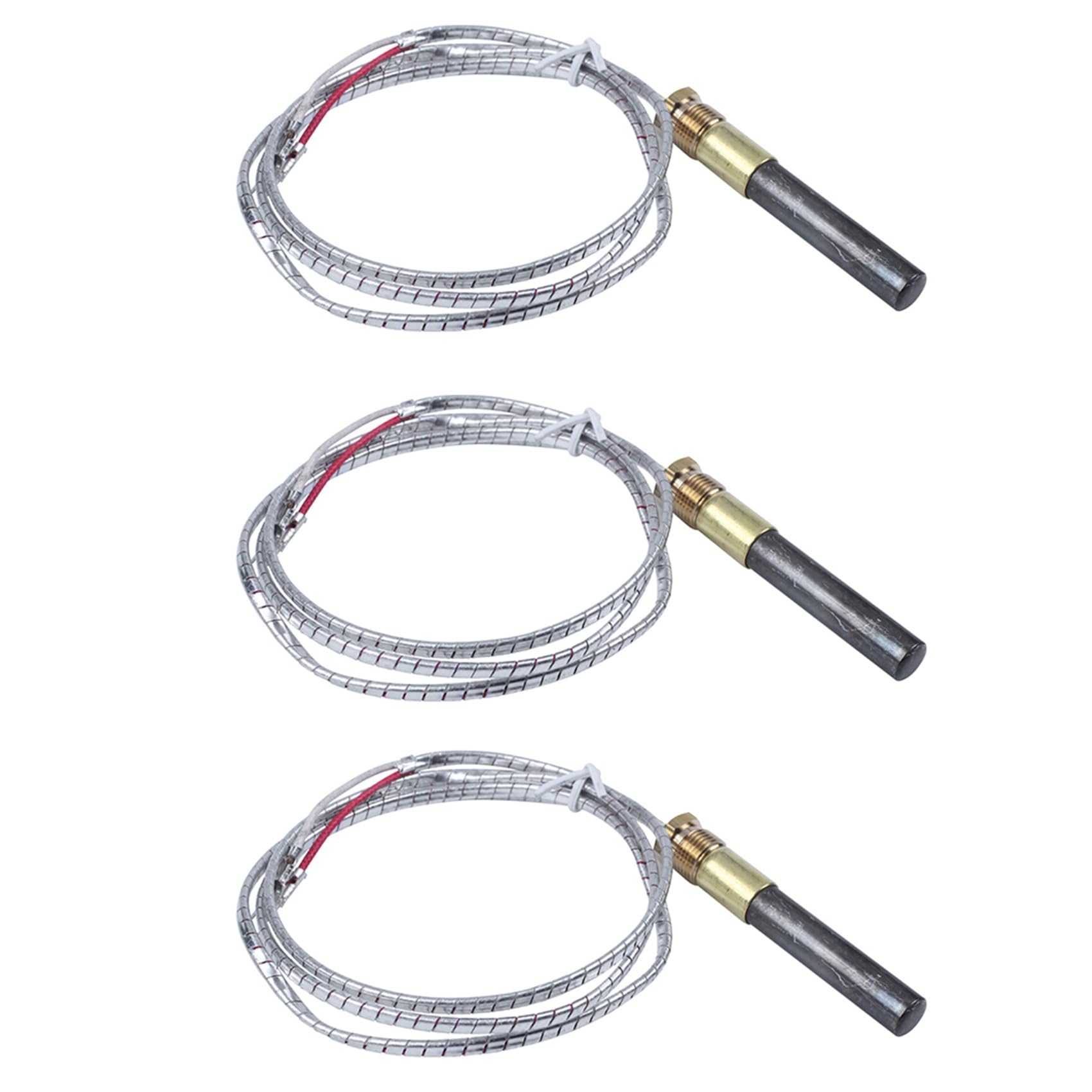 Hndhbfgrt 15Pcs Thermocouple Replacement Thermopile Generator for Gas Fireplace/Water Heater/Gas Fr