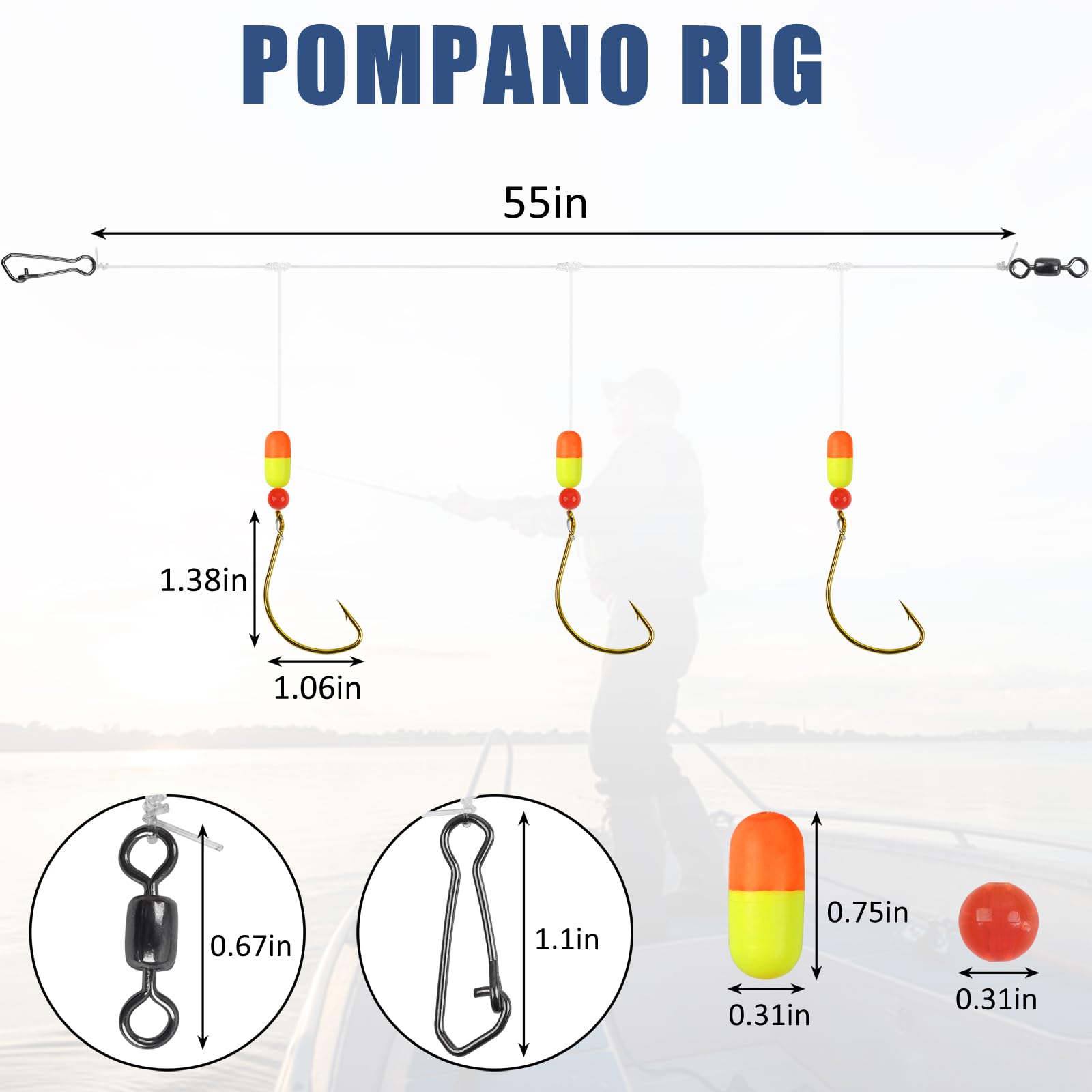 Snapklik.com : Pompano Rigs For Surf Fishing Saltwater Fishing Rigs ...