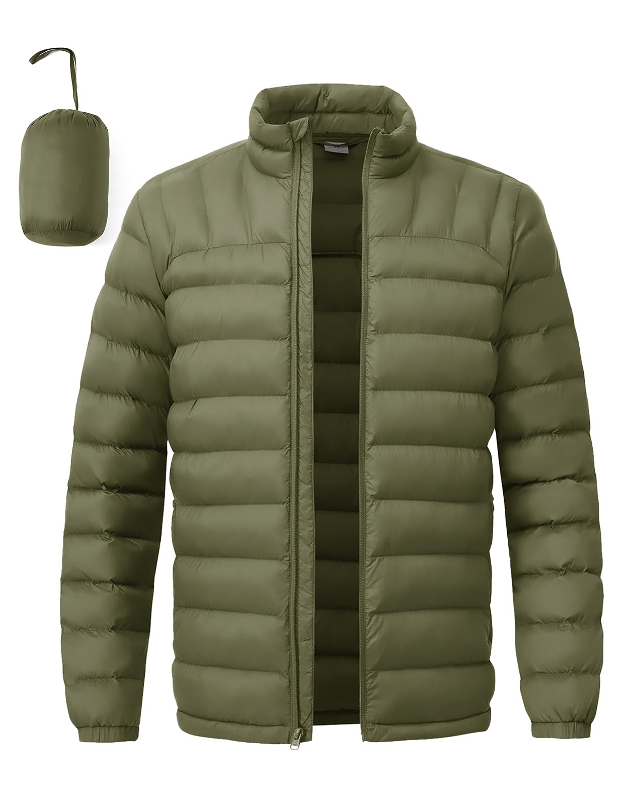 Men's Lightweight Packable Puffer Jacket Warm Winter Jacket for Men Down Alternative Puffy Coat-image-33