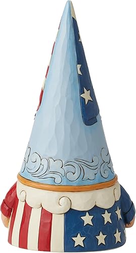 Miniatura 2 de Enesco Jim Shore Heartwood Creek Four Seasons - Figura patriótica de gnomo de 11 pulgadas
