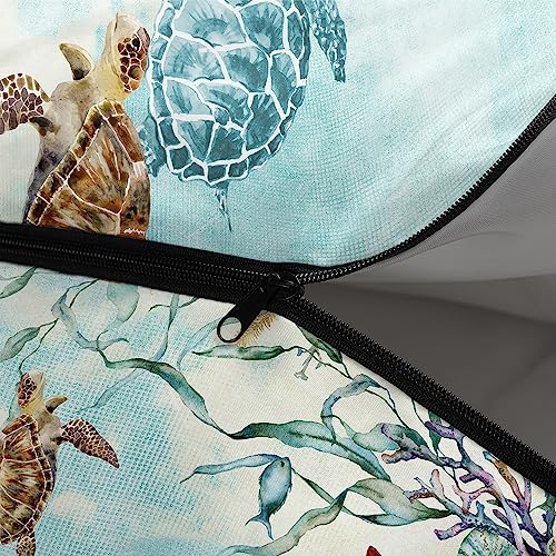 CVHOUSE Sea Turtle Bolsa de Dormir para Camping, 3 Estaciones, Ligera, Impermeable, para Adultos y Niños, 31x90 pulgadas miniatura 7