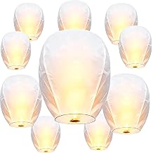 Paper Lanterns 20Pcs Set, Including Hanging Rectangular, Colorful Paper Lanterns for Birthday Wedding Bridal Baby Shower Art Class Home Outdoor Indoor Party Decoration,White20pcs