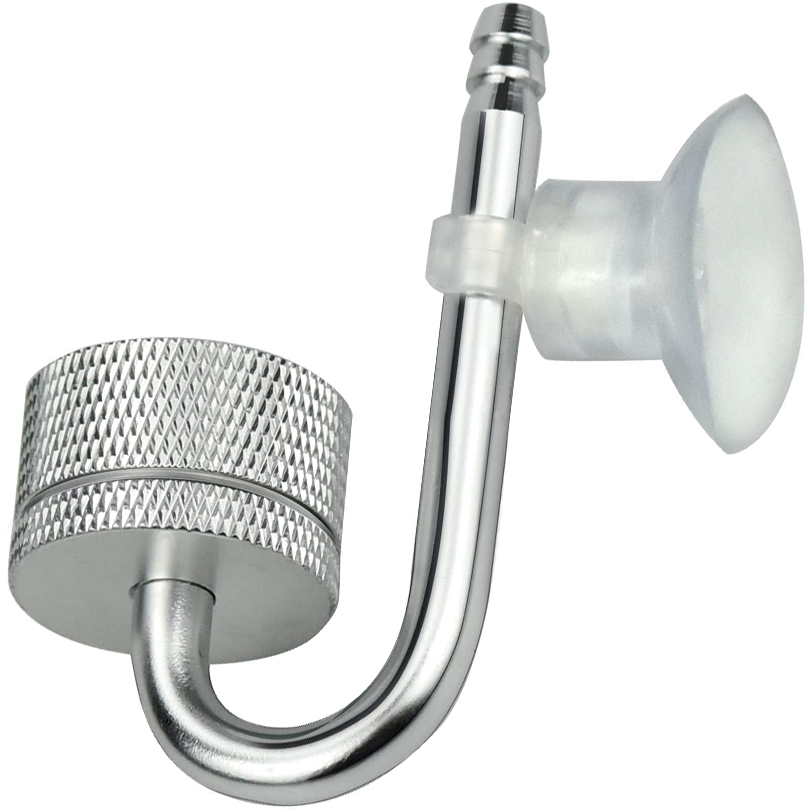 Fish CO2 Diffuser, Aluminium Alloy Carbon Dioxide Diffuser with Suction Cup co2 Diffuser Aquarium for Fish Aquarium Accessory