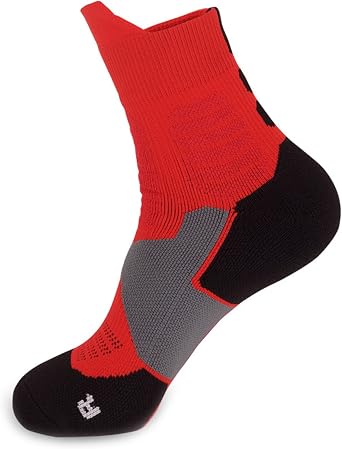 Legou men child Professional basketball socks mens towel bottom running sports socks childrens medium tube badminton socks