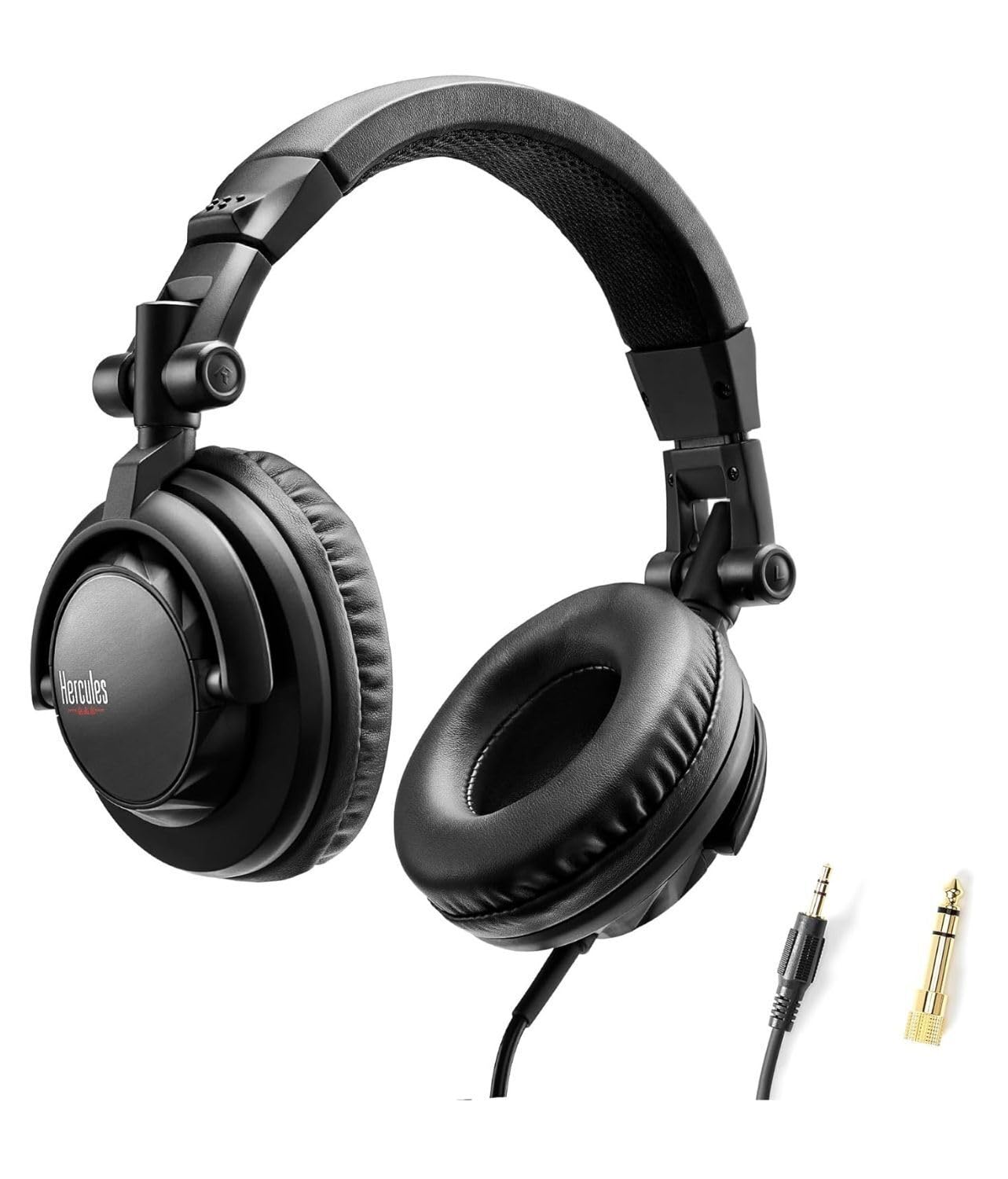 Hercules DJ Learning Kit MK II con controller DJ Inpulse 200 MK II, cuffie HD45 e altoparlanti DJ Monitor 32