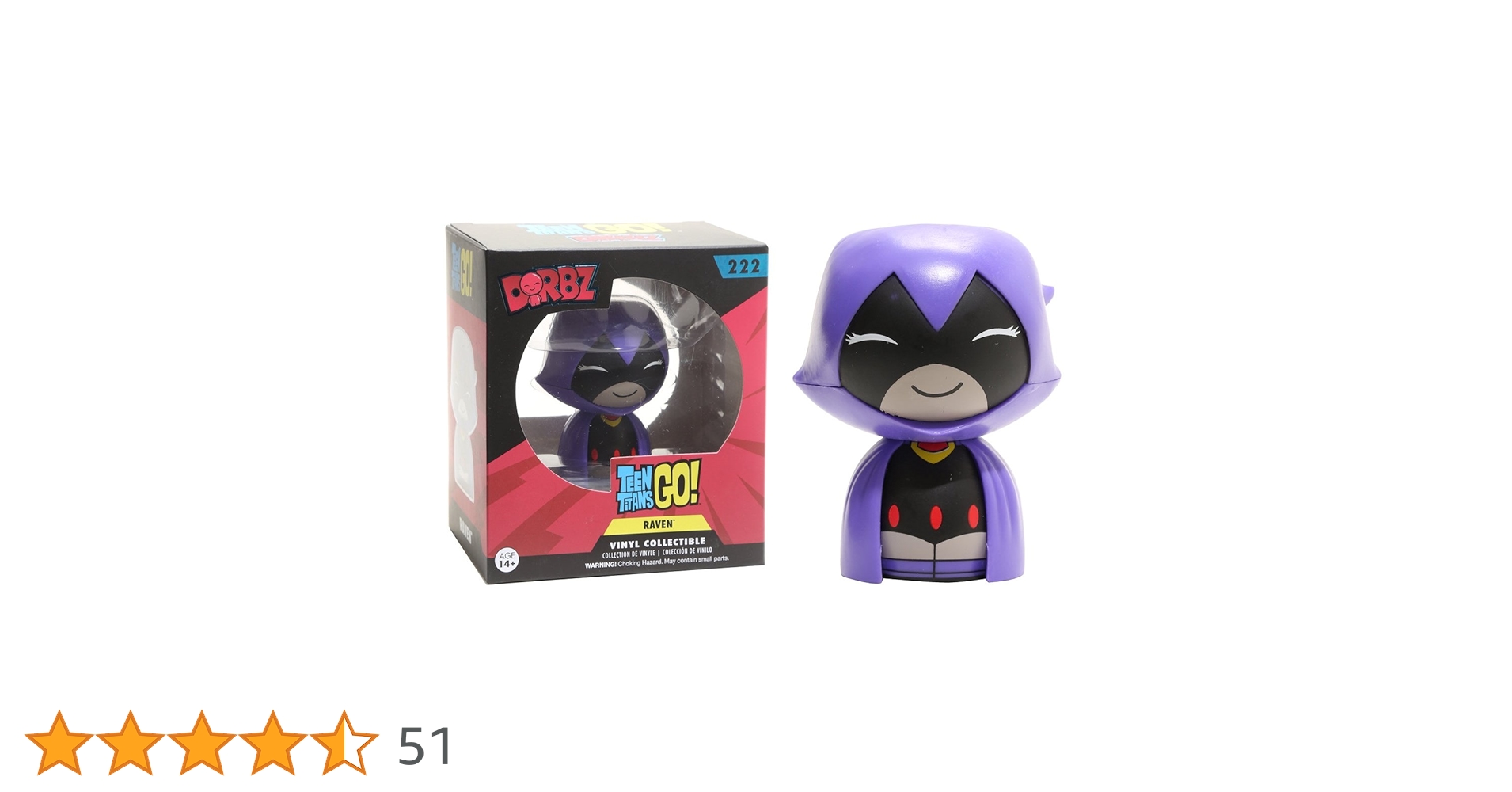 Teen Titans Go! 11876 Dorbz Raven Figure : Amazon.co.uk