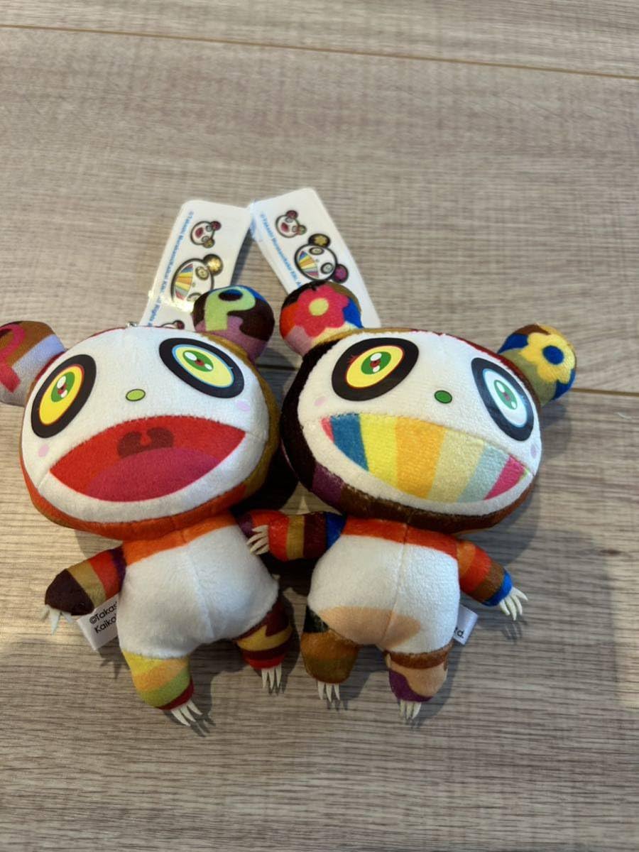 Kaikaikiki パンダ ぬいぐるみ プラッシュ2点セット[ 村上隆