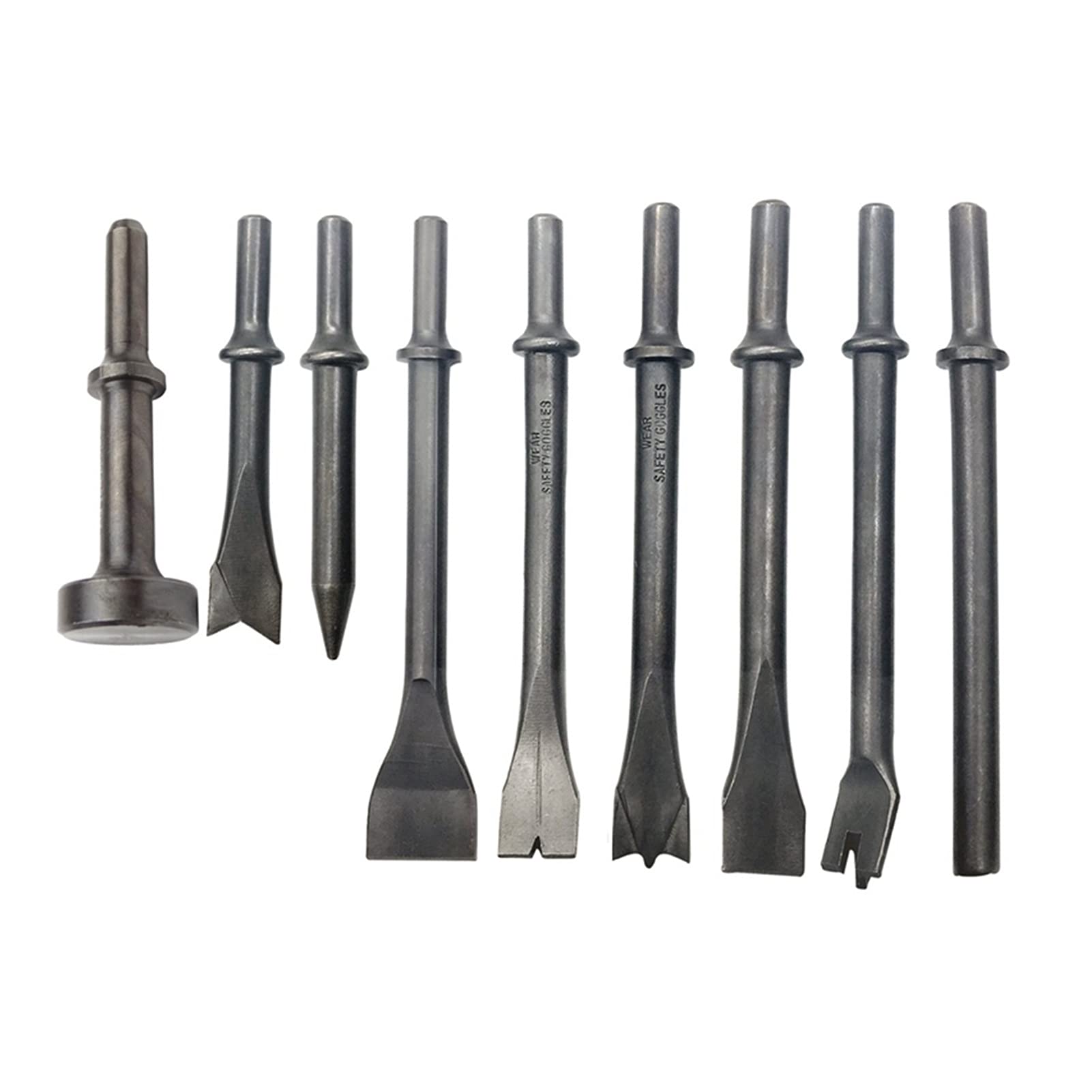 Air Hammer, Hot Pneumatic Chisel Air Hammer Sander Bit Set 9 Piece