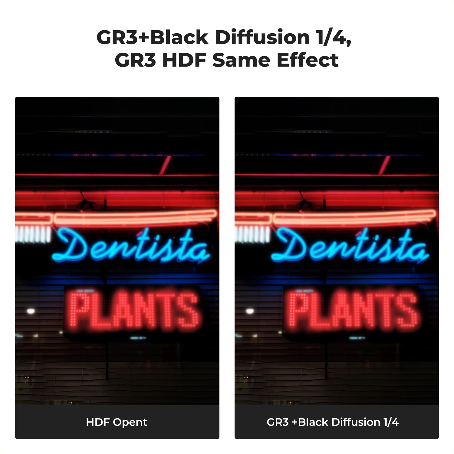 K&F CONCEPT Set Filtri Compatibile con Ricoh GR Serie con Filtro Black Mist 1/4 + Filtro UV + Anello Adattatore 42-49mm, Compatibile con Ricoh GR IV GR II GR III GR IIIx HDF