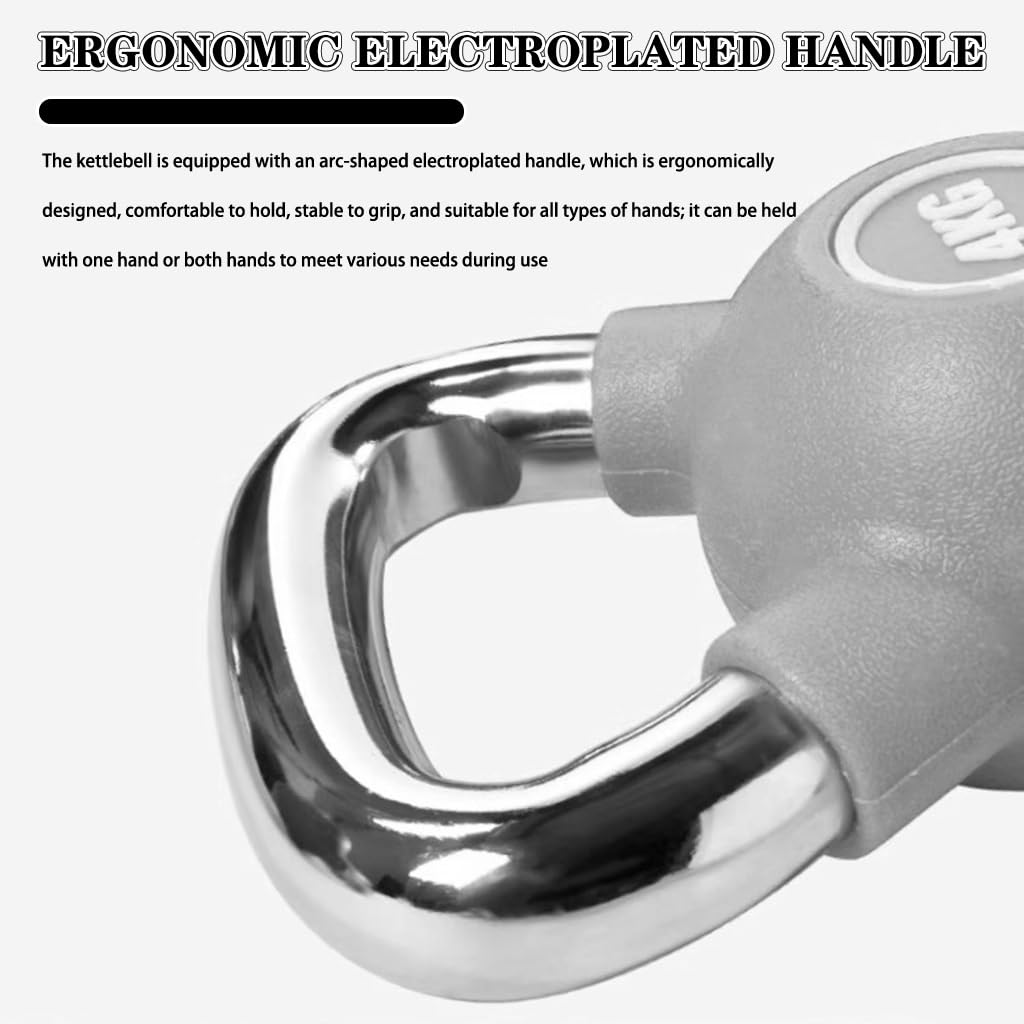 Kettlebell-Gewichte Professionelles Training Im Fitnessstudio Kugelhantel, Hantel Für Das Bauchmuskeltraining Für Männer, Galvanisierter Griff, Schwingen/Kniebeugen(Green-8kg)
