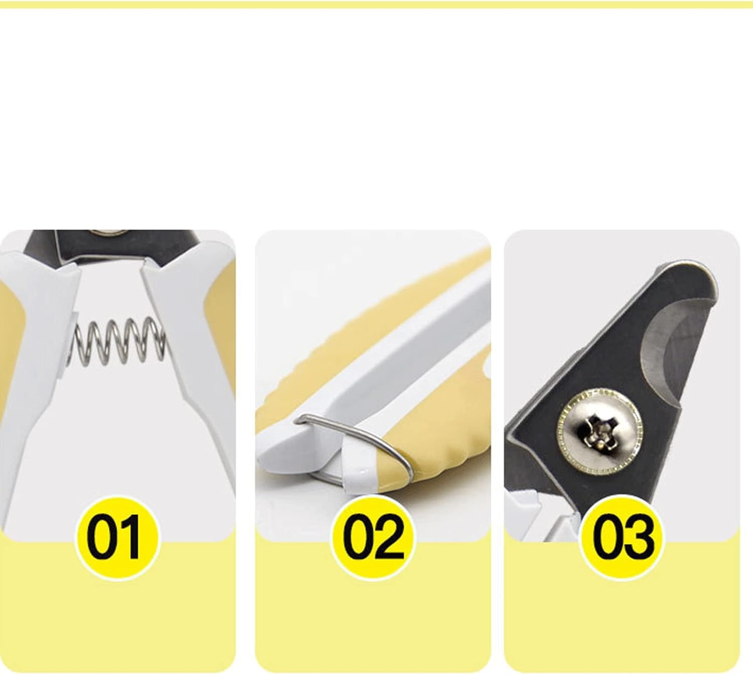 Nail Clippers, Pet Nail Clipper Scissors Pet Dog Cat Nail Toe Claw Clippers Scissors Trimmer Grooming Tools for Animals Pet Supplies (Color : Small)