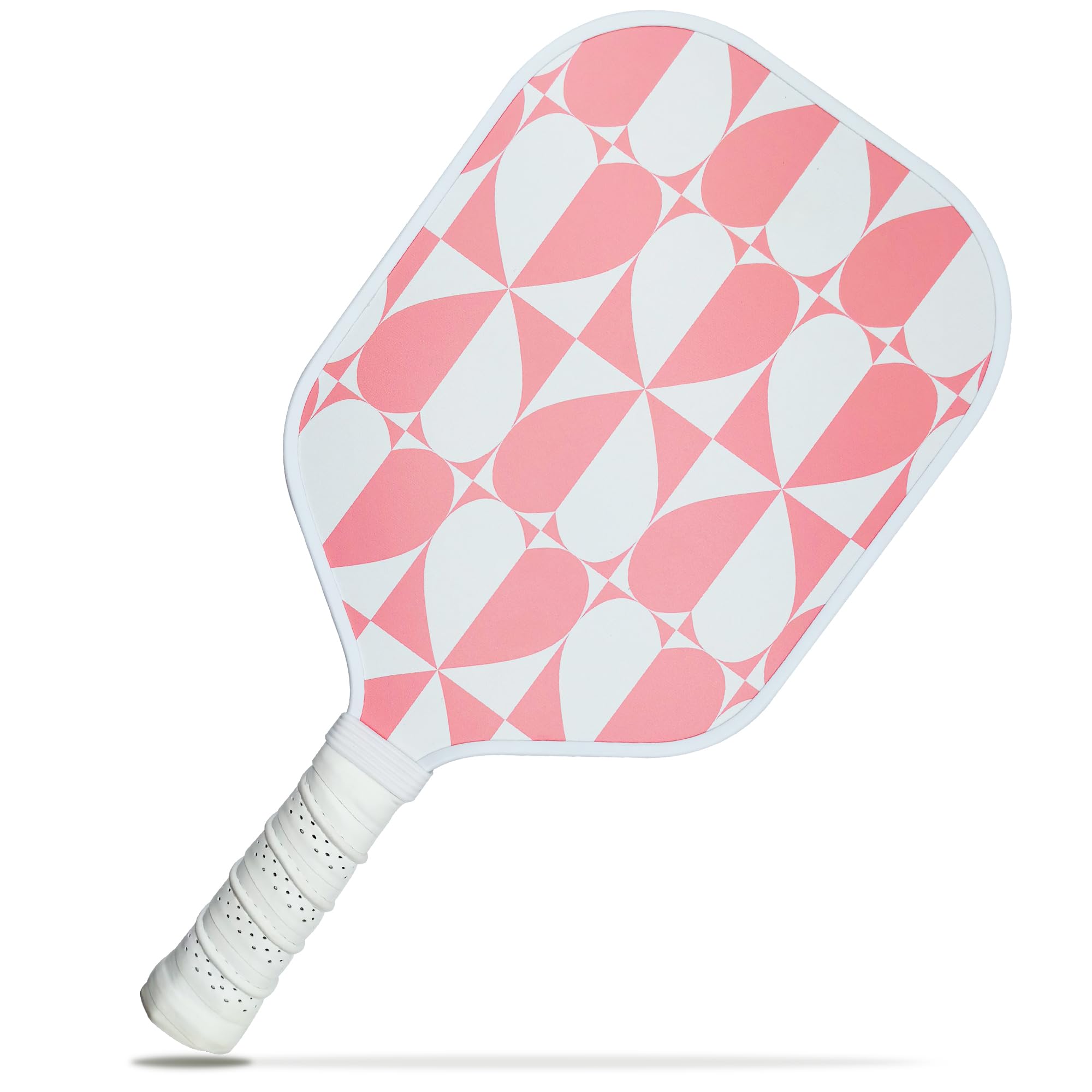 Generic Pink Pickleball Paddle, Cute Pickleball Paddles, Fiberglass Pickleball Paddles, Trendy Pickleball Racket for All Ages and Skill Levels, USPA Approved