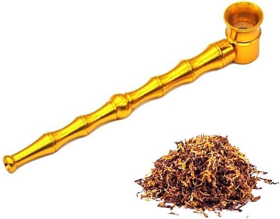 Amazon Co Jp Faircargo パイプ 煙管 喫煙 パイプ用 たばこ葉を押す 喫煙具 パイプ タバコパイプ Size 全長128mm 金 ファッション
