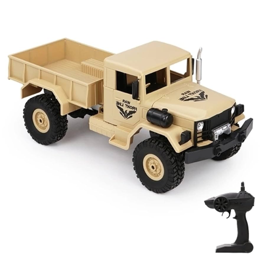 Amazon.co.jp: ラジコンカー 1:16 RC車のオフロード軍用トラック