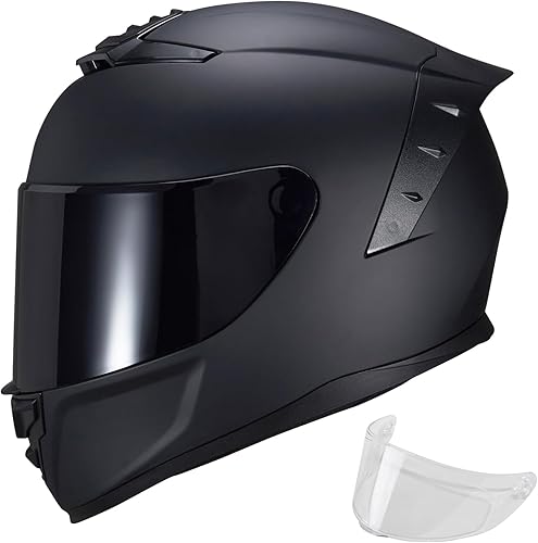 Miniatura 1 de Cascos de Motocicleta de Cara Completa WS-611 Casco de Moto de Calle para Adultos Hombres Mujeres Aprobado por DOT