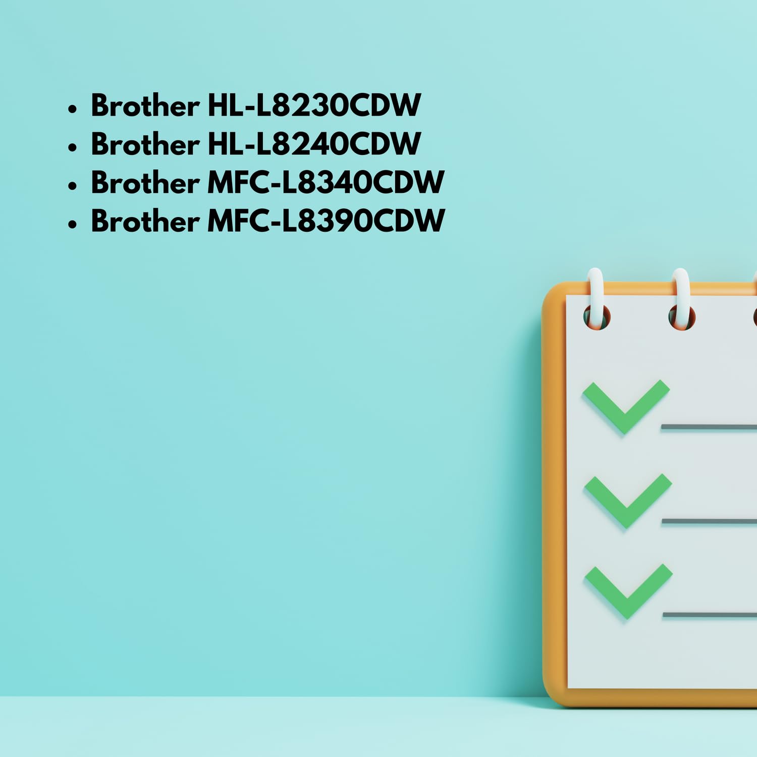 EVOKE TN249 TN-249 Toner Kompatybilny z Brother HL L8230CDW L8240CDW MFC L8340CDW L8390CDW (Zestaw CMYK) 16500 Stron