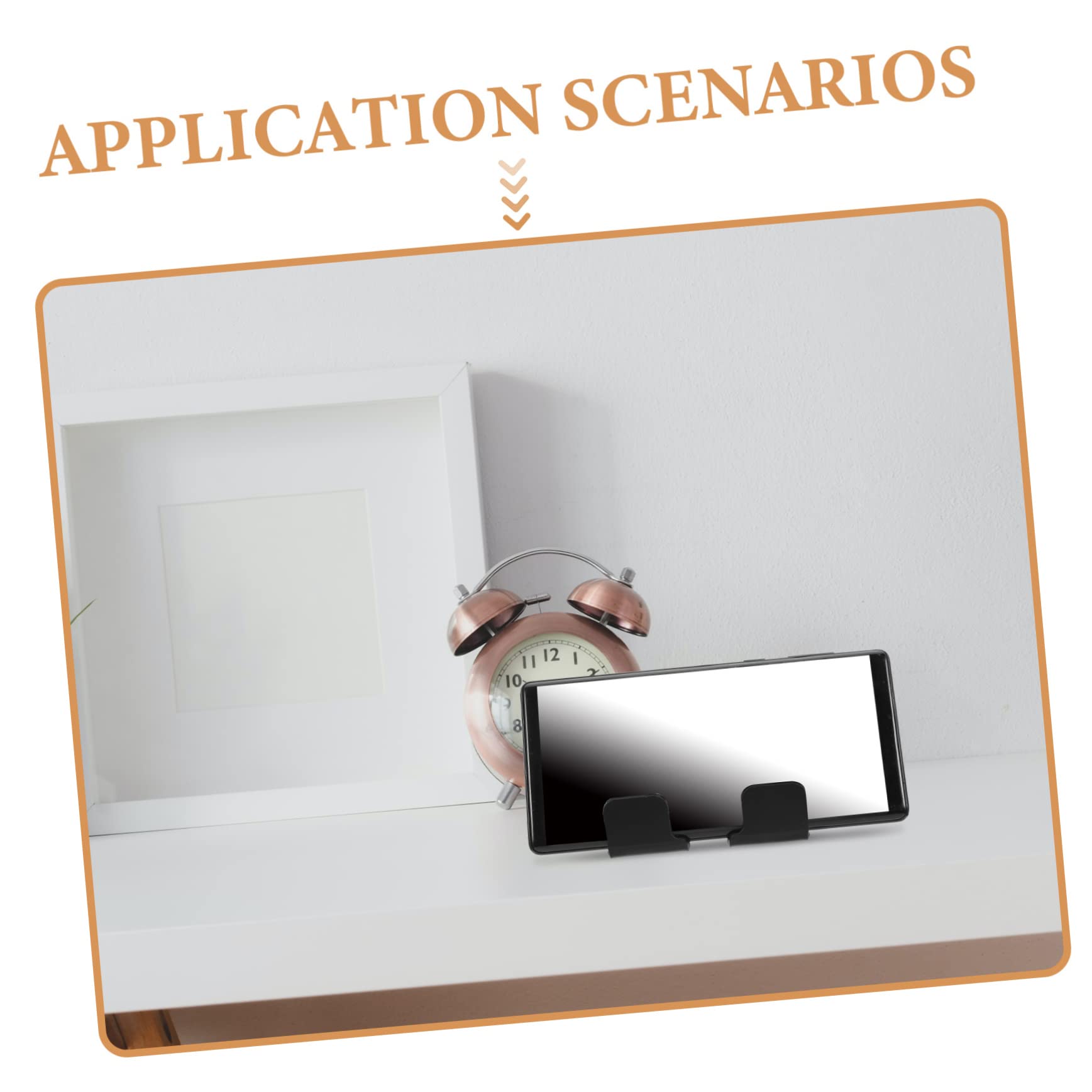 OSALADI 5pezzi Supporto Da Parete Per Smartphone Autoadesivo Supporto Di Ricarica Per Telefono Design Multifunzione Compatibile Con Smartphone e Piccole Tablet
