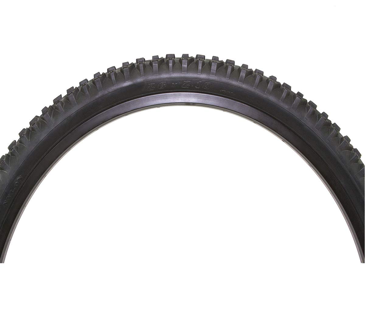 Alta Bicycle Tire Duro 26 x 2.10 Black Side Wall Tire Rocky Wolf Tread Pattern, Multiple Colors (All Black)