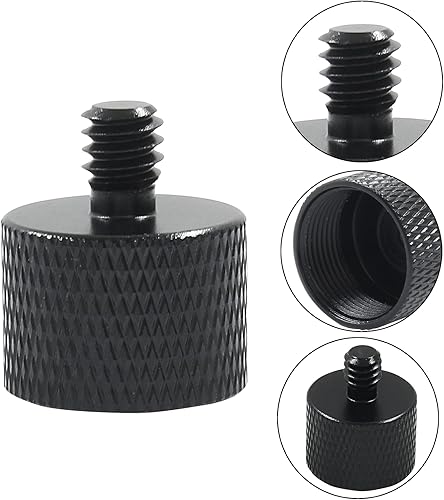 Miniatura 2 de Cionyce Paquete de 8 adaptadores de tornillo de cámara de 14 macho a 38 hembra y adaptador macho de 38 pulgadas a hembra de 14 pulgadas adaptador de