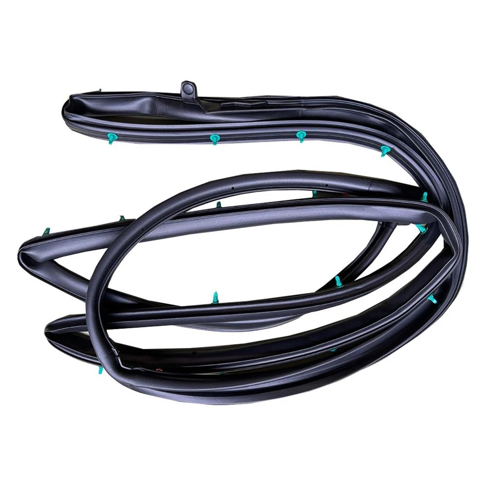 Genuine Car Body Rubber Door Sealing Strip 82130-2V000 82140-2V000 83140-2V000 for Hyundai for Veloster 2012-2017 Rubber(Front Left)