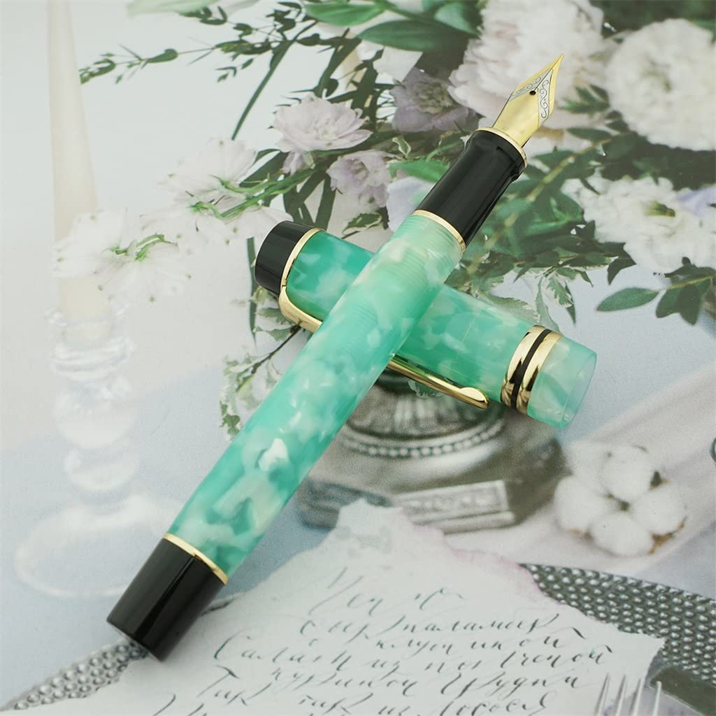 Stylo plume, beau stylo à encre F/Plume pour bureau, école, cadeau