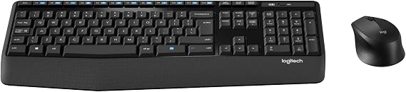 Logitech Wireless Combo MK345 Radio Transfer PC/Mac Keyboard