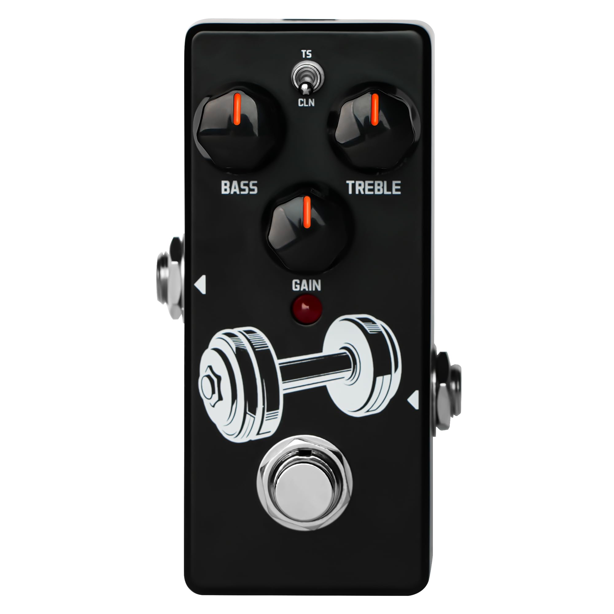 SORAN JBS-01 Booster Mini Pedal for Electric Guitar,Two Selectable Modes, Clean and TS Booster,Sturdy Metal Case,True Bypass,DC 9V