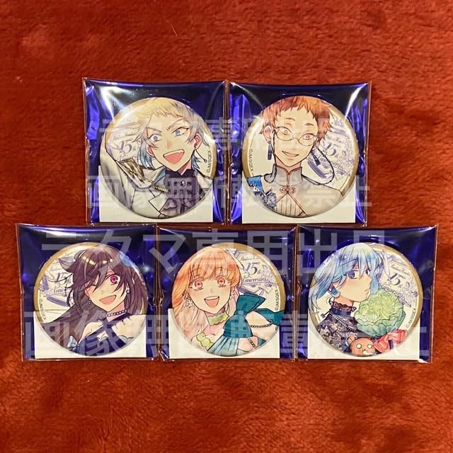 PandoraHearts 缶バッジ ブレイク レイム シャロン エコー
