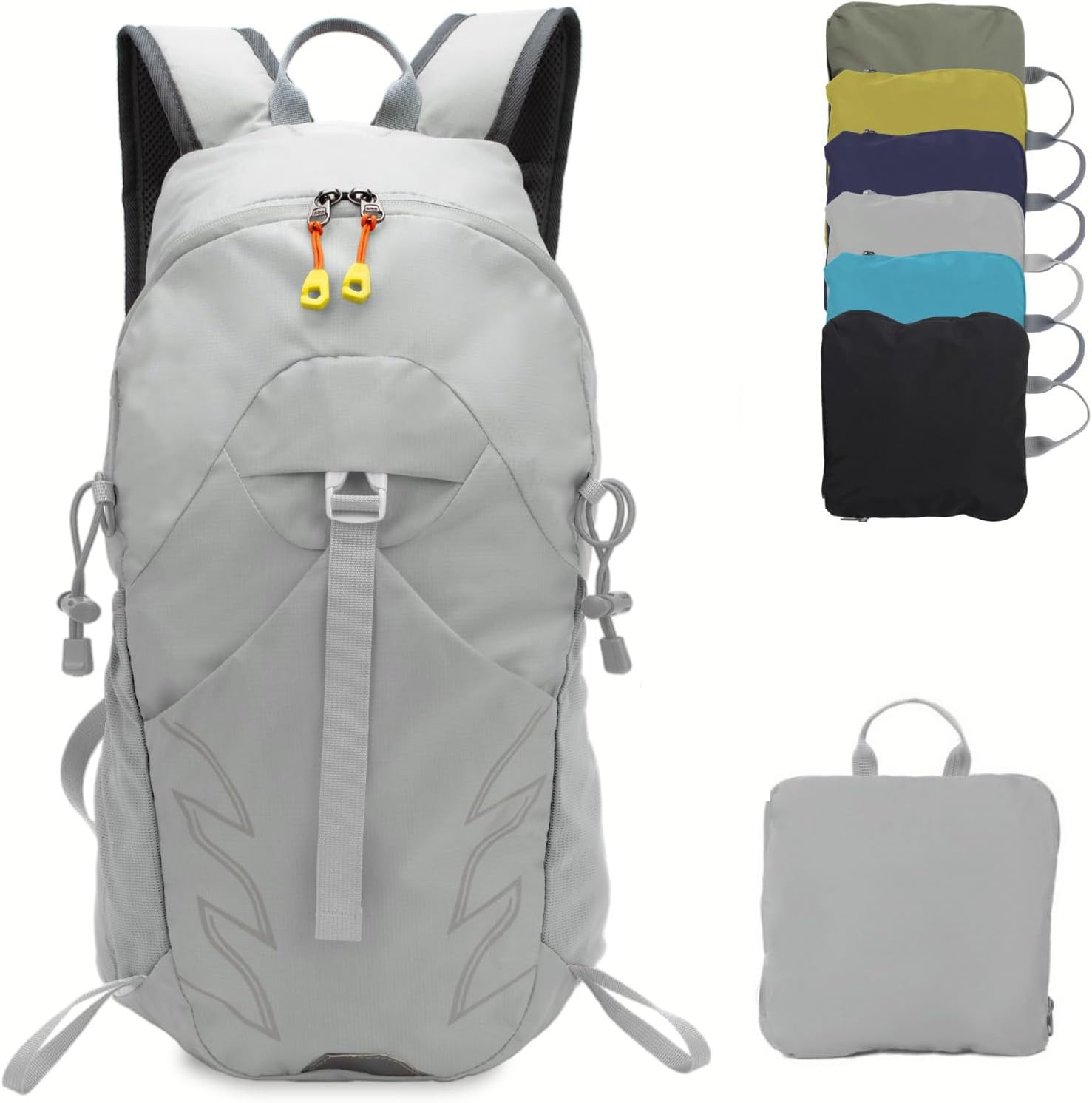 Small Lightweight Hiking Backpack，20L Foldable Hiking